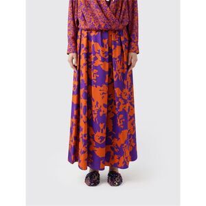 Dries Van Noten Skirt Woman Orange